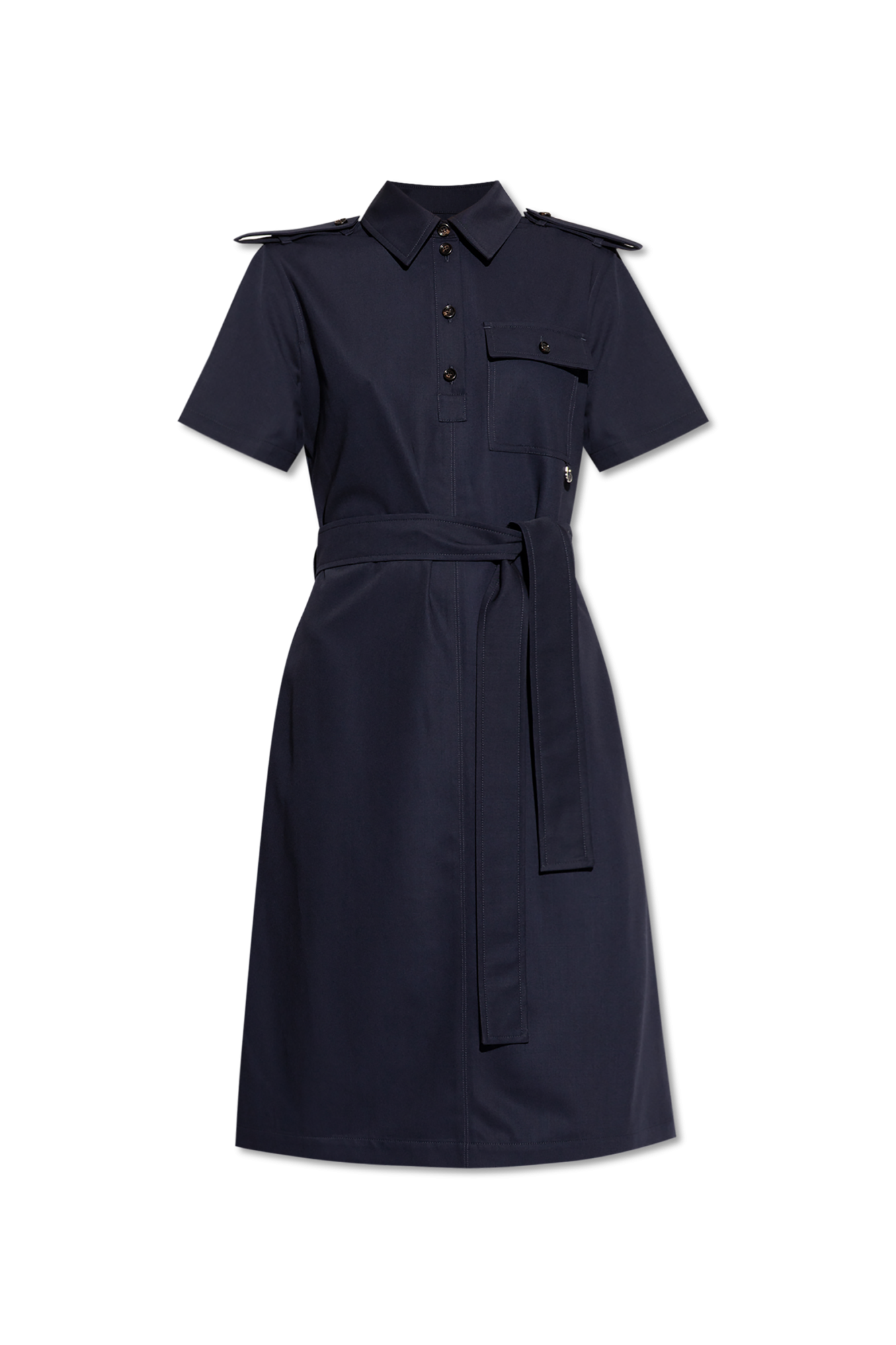 Burberry Wool dress with epaulettes | Women's Clothing | Vitkac